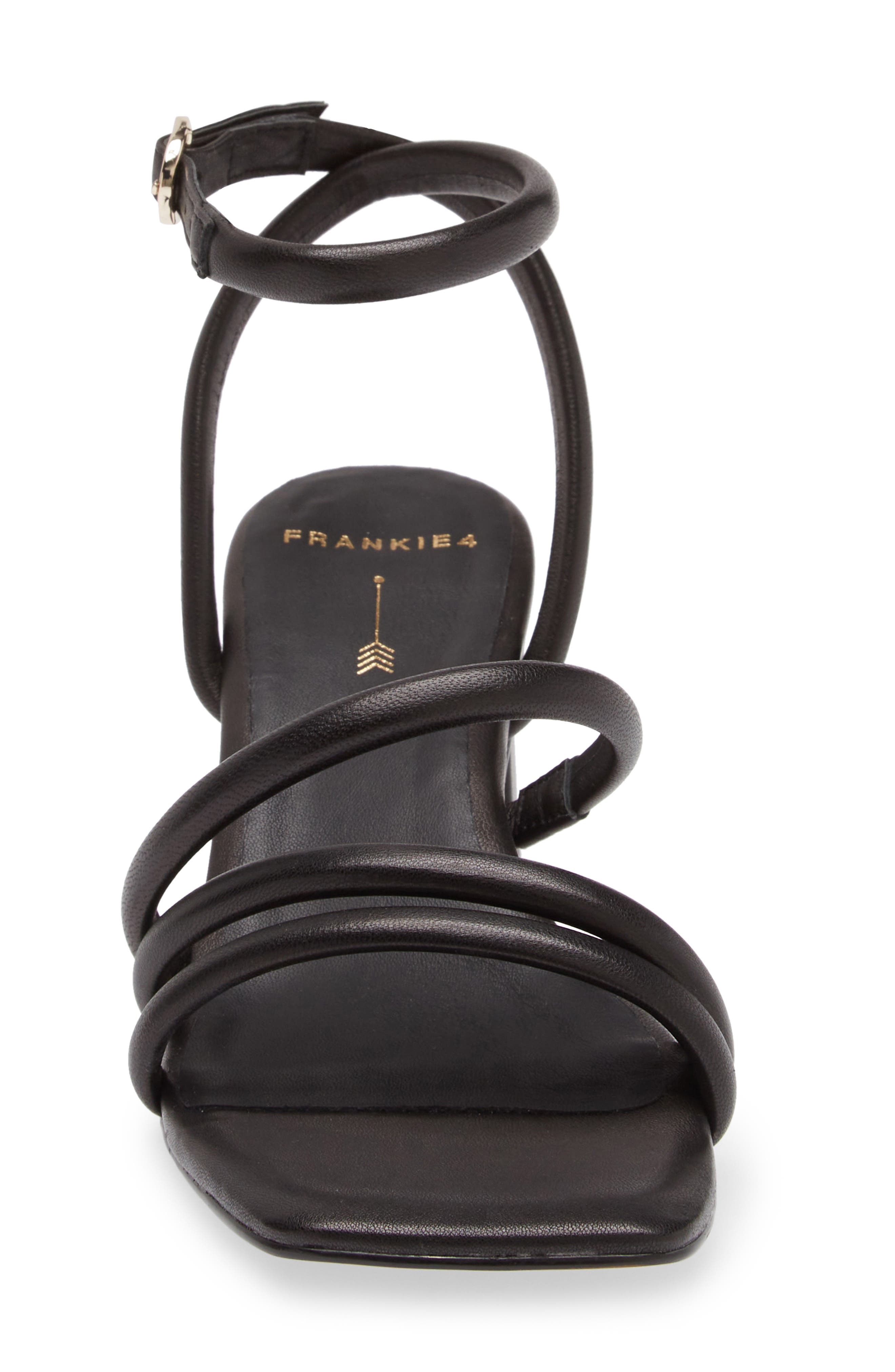 FRANKIE4 Ramsay Block Heel Sandal, Alternate, color, Black