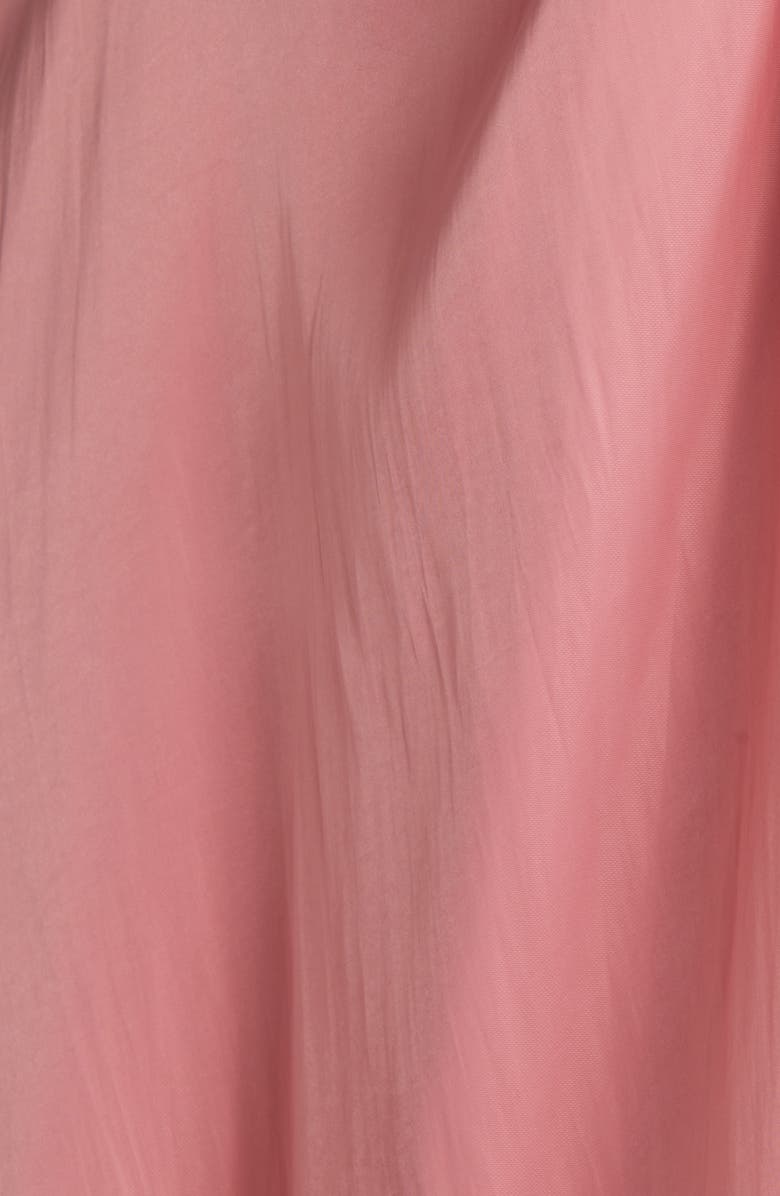 MOON RIVER One-Shoulder Ring Cutout Midi Dress, Alternate, color, 