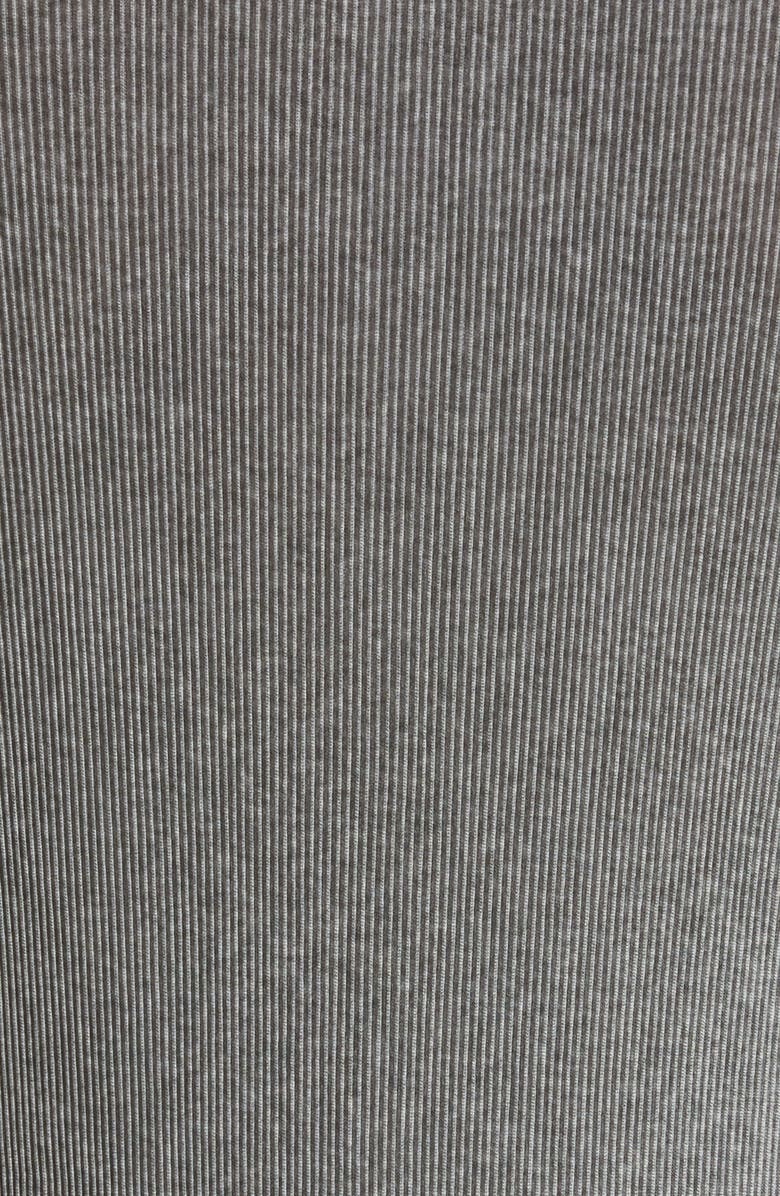 Pleats Please Issey Miyake Mist Basics Pleated Funnel Neck Top, Alternate, color, 