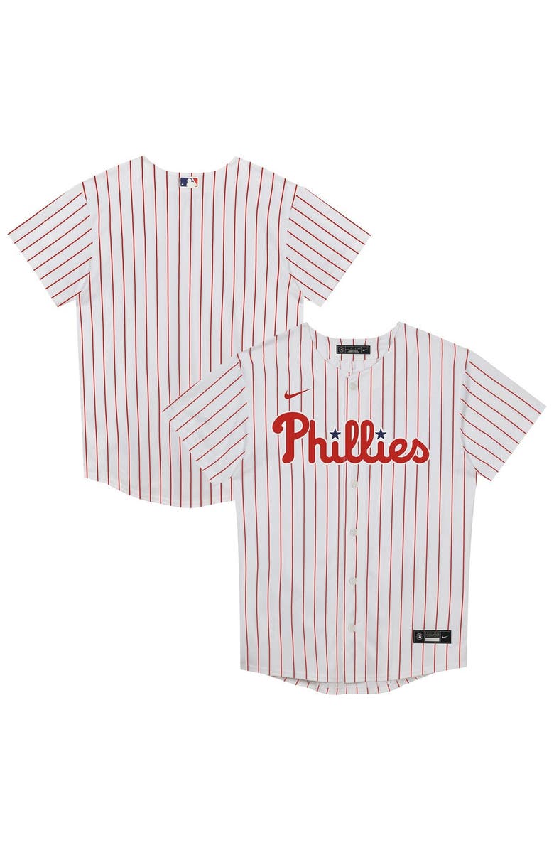 Outerstuff Preschool White Philadelphia Phillies Home Blank Replica Jersey, Main, color, 
