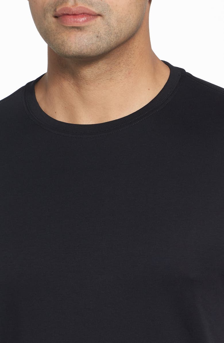 Robert Barakett Georgia Pima Cotton T-Shirt, Alternate, color, Black
