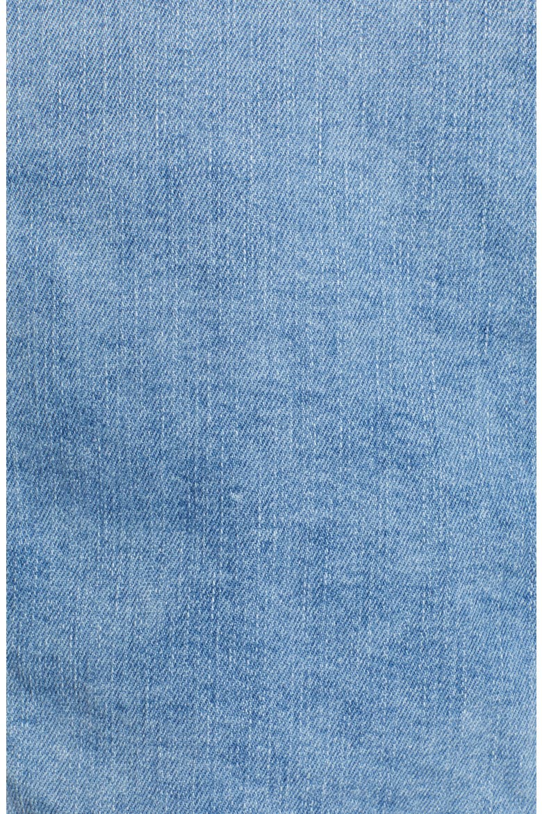 Embroidered Denim Jacket, Alternate, color, BLEU