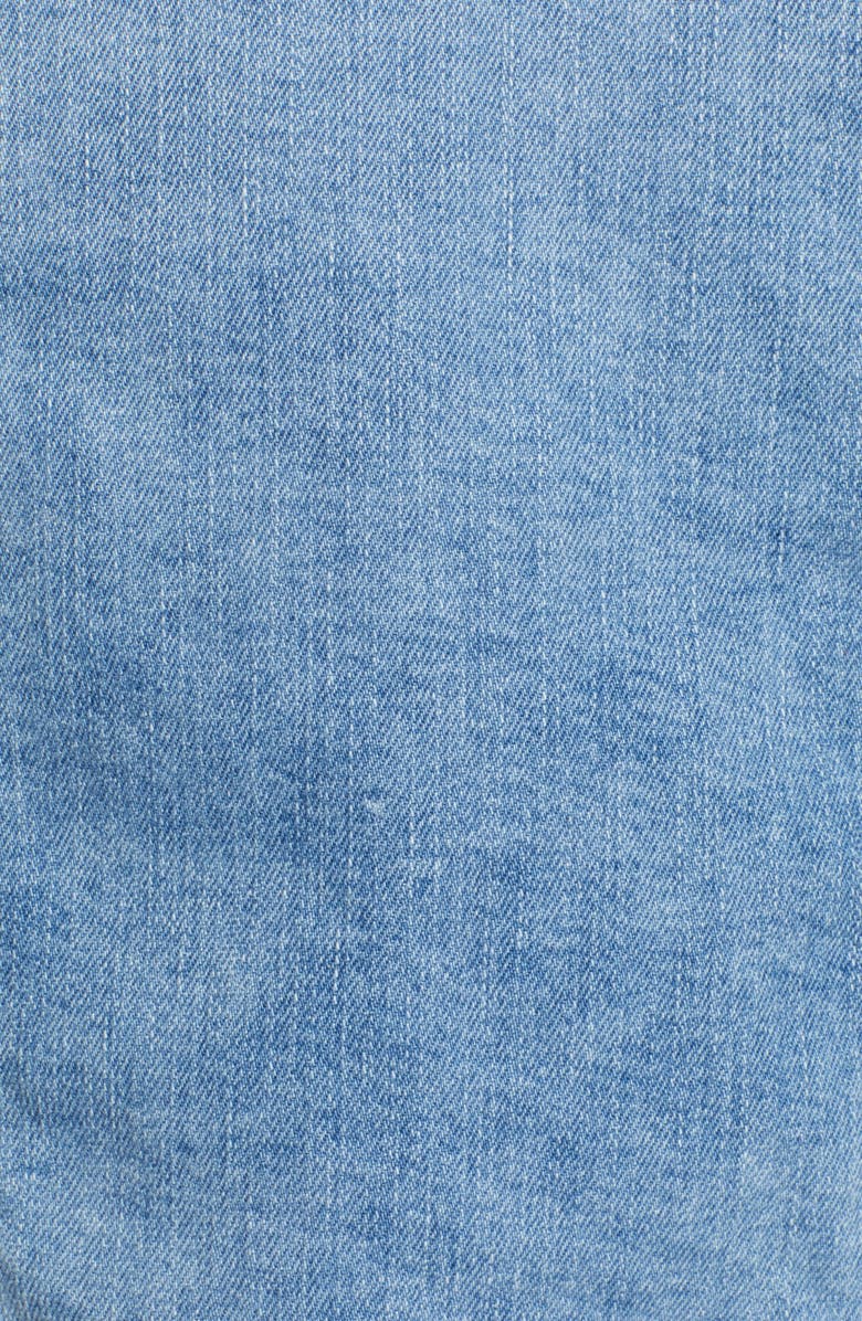 Zadig & Voltaire Embroidered Denim Jacket, Alternate, color, 