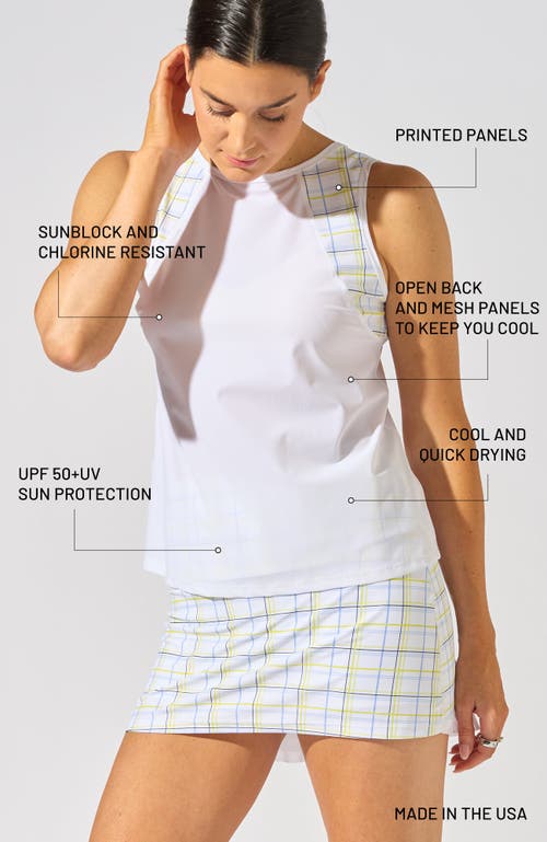 Bobbe Active Swing Tank In White