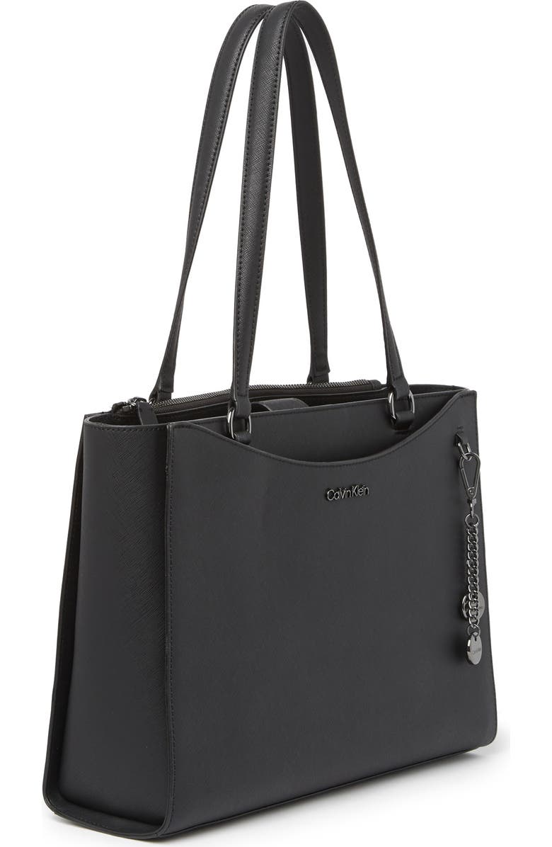 Calvin Klein Mavis Saffiano Tote, Alternate, color,