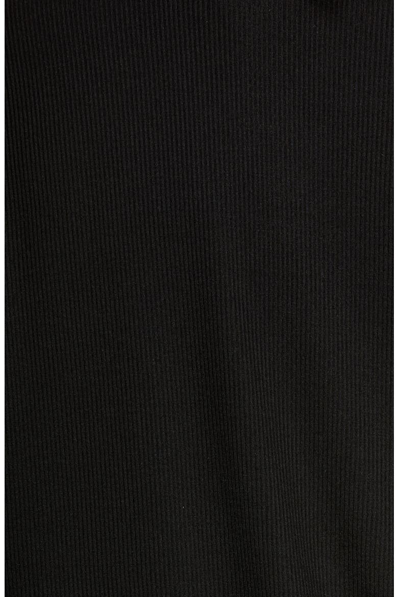Soft Lounge Rib Sleep Set, Alternate, color, ONYX