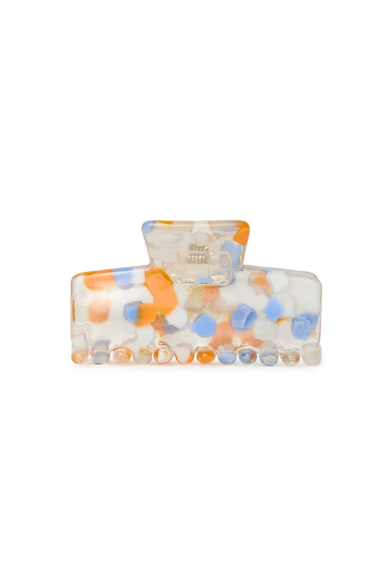 Mini Sprinkle Claw Clip, Main, color, CLEMENTINE TIDE 960