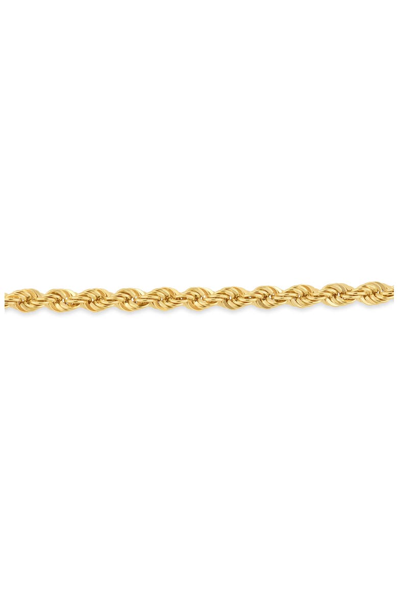 14K Gold Rope Chain Necklace (Online Trunk Show), Alternate, color, 14K YELLOW GOLD