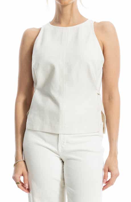 MAX STUDIO Tie Back Tank