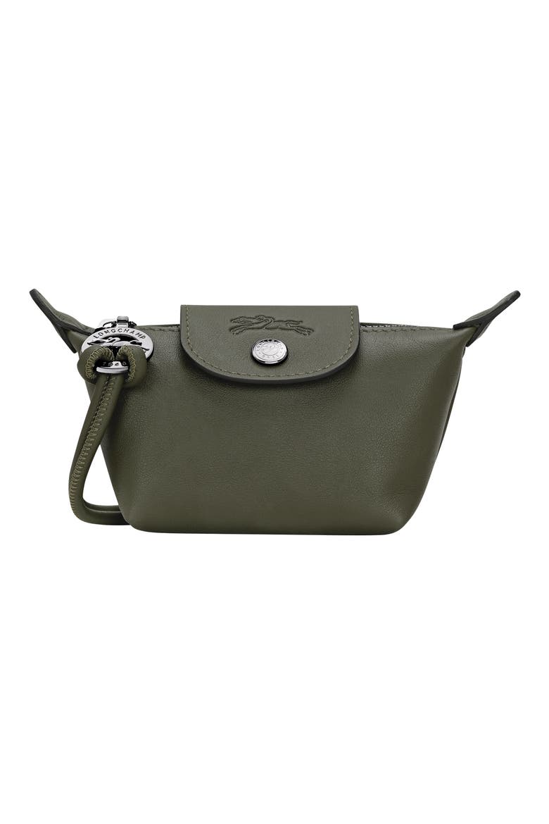 Le Pliage Xtra Leather Coin Purse, Main, color, FIR