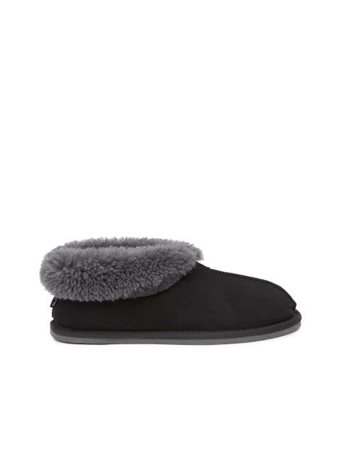 British Shearling Bootee Slippers