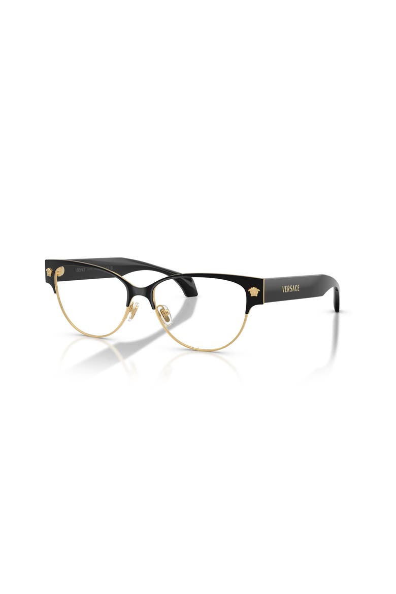 53mm Cat Eye optical glasses, Main, color, Black