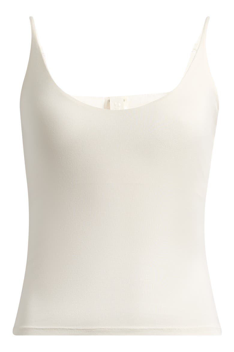 Smooth Lounge Scoop Neck Cami, Alternate, color, EGRET
