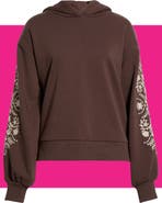 Scotch & Soda Embroidered Hooded Sweatshirt