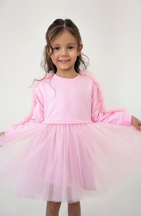 Ruffle Sweatshirt Dress (Baby)