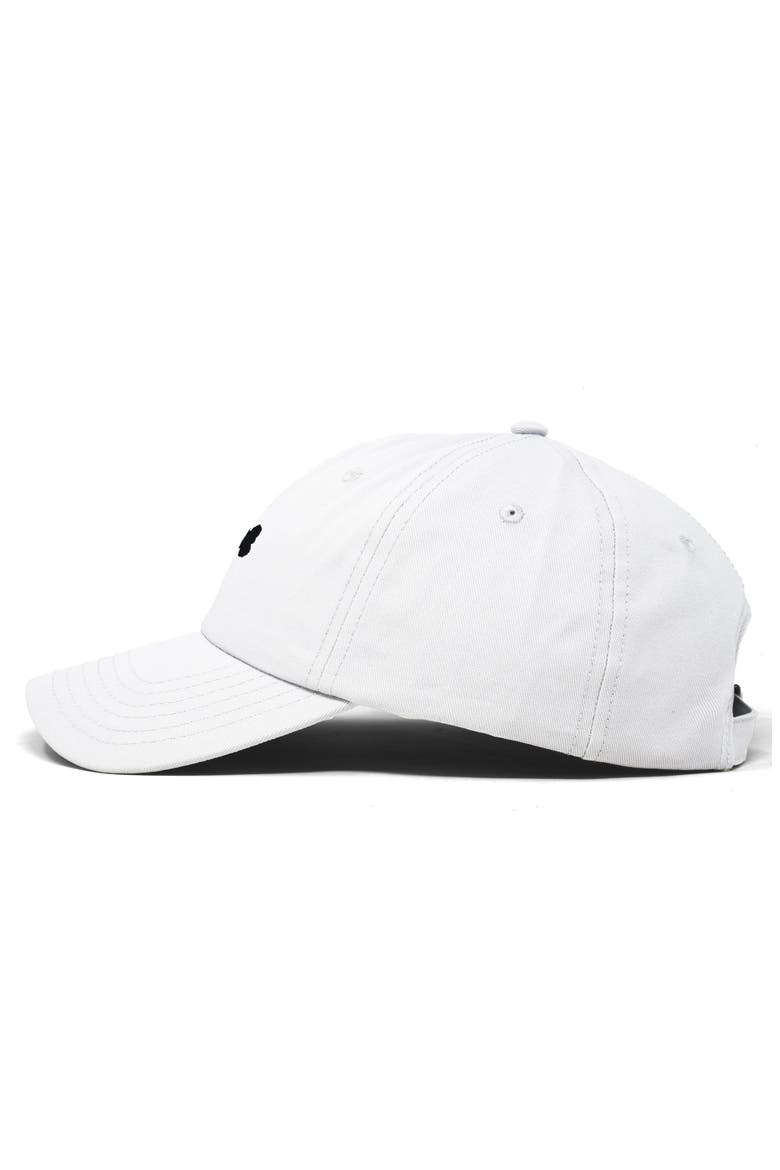 Lil Butterfly Dad Cap, Alternate, color, White