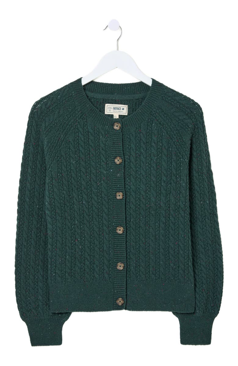 FatFace Women's Plus Size Chloe Cable Cardigan, Alternate, color,