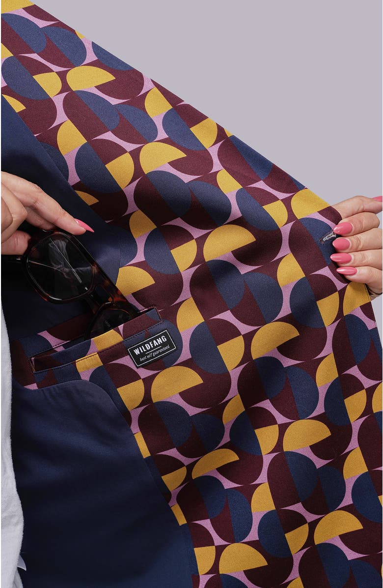 WILDFANG The Empower Double Breasted Blazer, Alternate, color, Mod Mauve