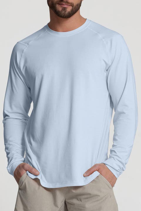Unisex UPF 20+ Viscose Crewneck Sun Shirt