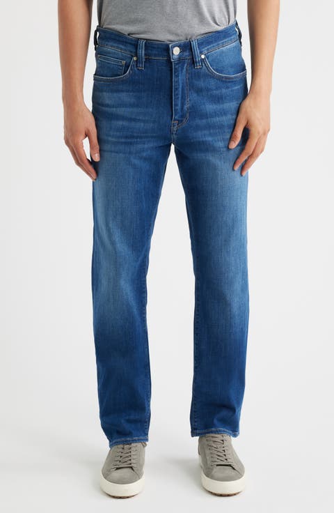 Charisma Relaxed Straight Leg Jeans (Dark Brushed Organic Ultra) (Regular, Big & Tall)