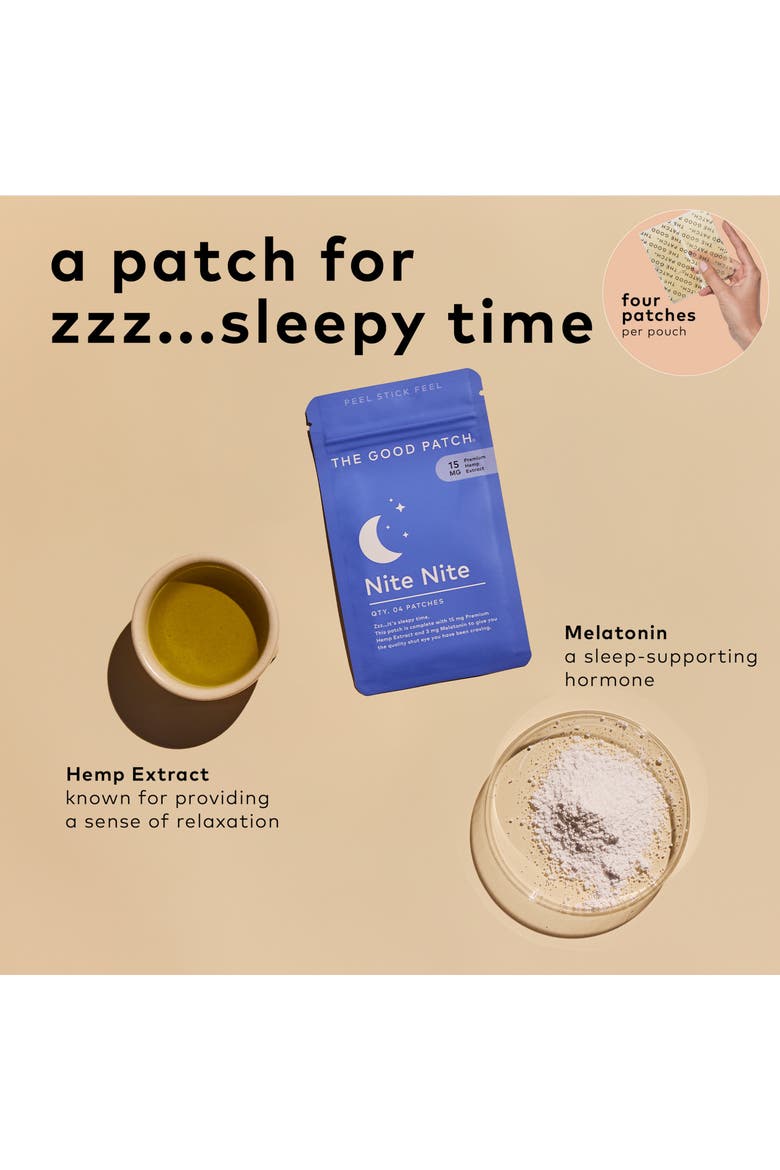 Nite Nite Wellness Patch, Alternate, color, None