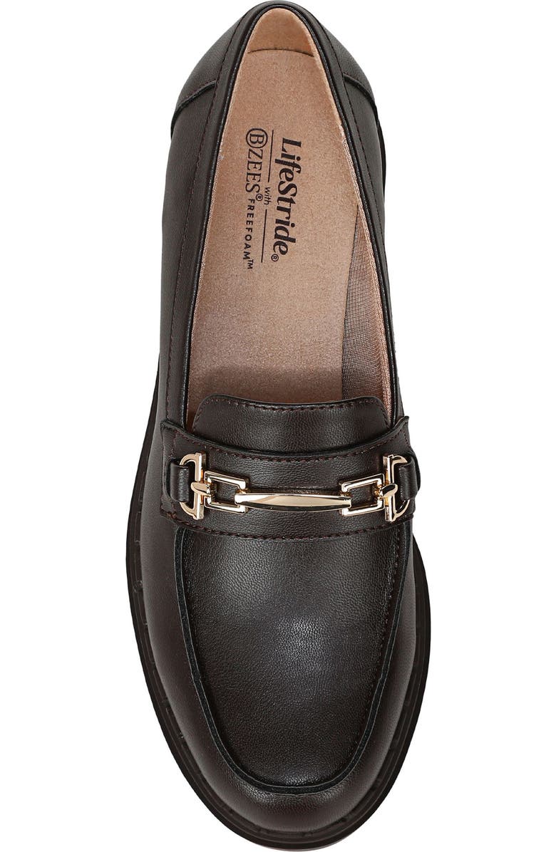 LifeStride Dolce Platform Wedge Bit Loafer, Alternate, color,