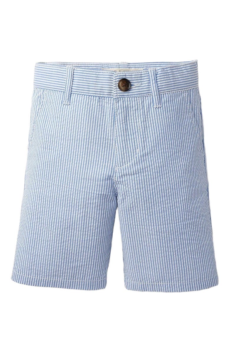 Hope & Henry Boys' Organic Cotton Seersucker Short, Kids, Alternate, color, Blue Seersucker