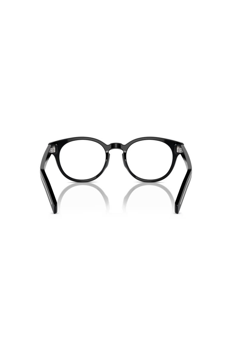 Prada 52mm Phantos optical glasses, Alternate, color, Black