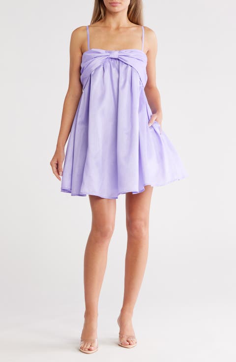 Bow Babydoll Dress