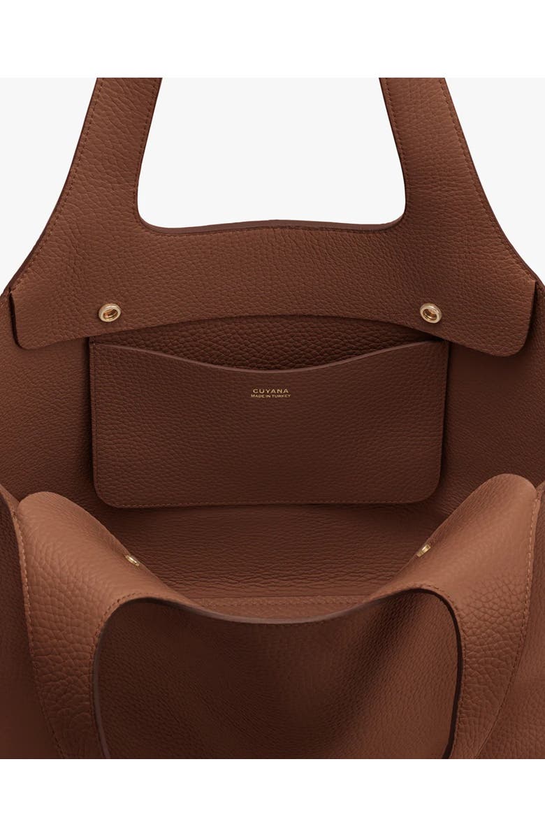 Cuyana System Tote 16-inch, Alternate, color, Dark Chestnut