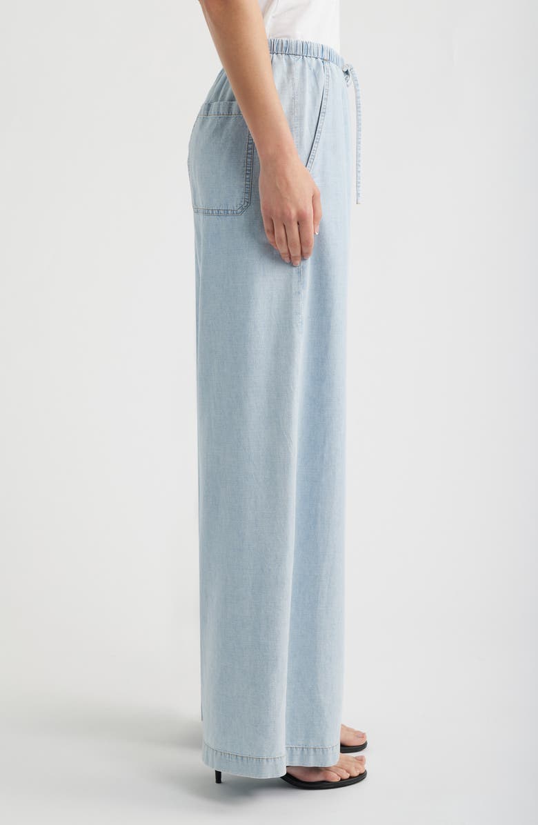 FRAME The Offshore Wide Leg Drawstring Pants, Alternate, color, Seashade
