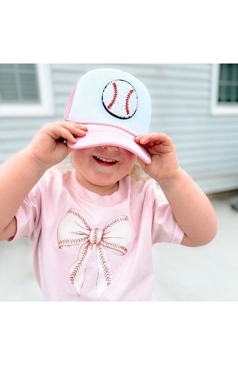 Sweet Wink Baseball Patch Trucker Hat, Alternate, color, 
