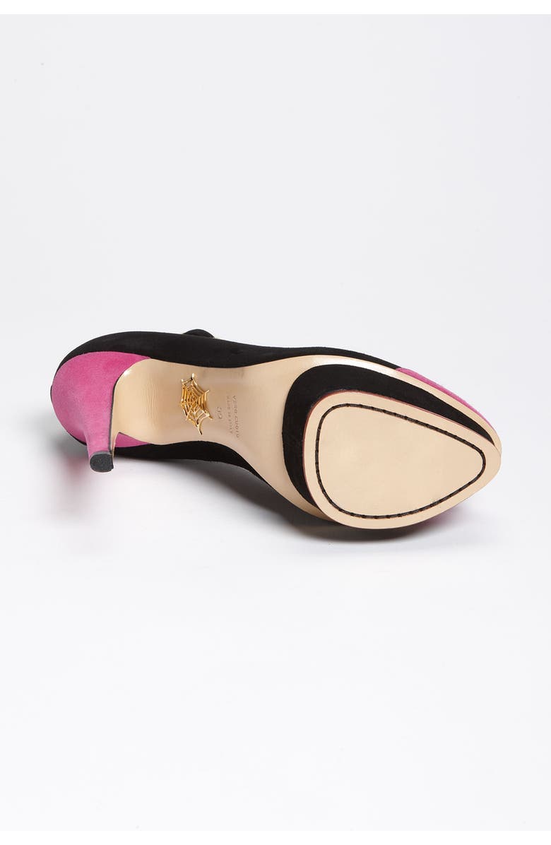 Charlotte Olympia Ankle Strap Pump, Alternate, color,