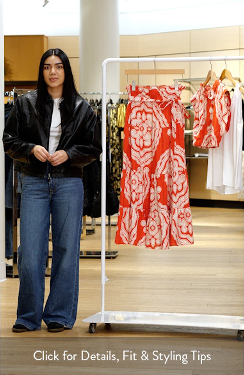 Sanaa Linen Maxi Skirt, sales video thumbnail