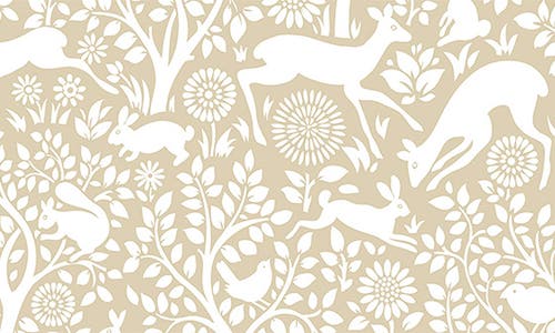 Wallpops Merriment Cream Peel & Stick Wallpaper In Neutral