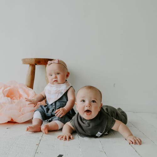 PARKER BABY CO. PARKER BABY CO. BANDANA BIB SET 