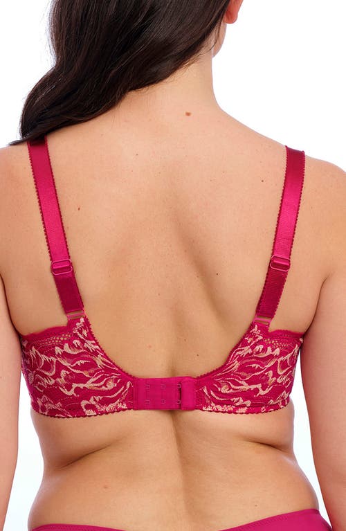 Fantasie Emmaline Underwire Molded Spacer Foam Bra In Cerise