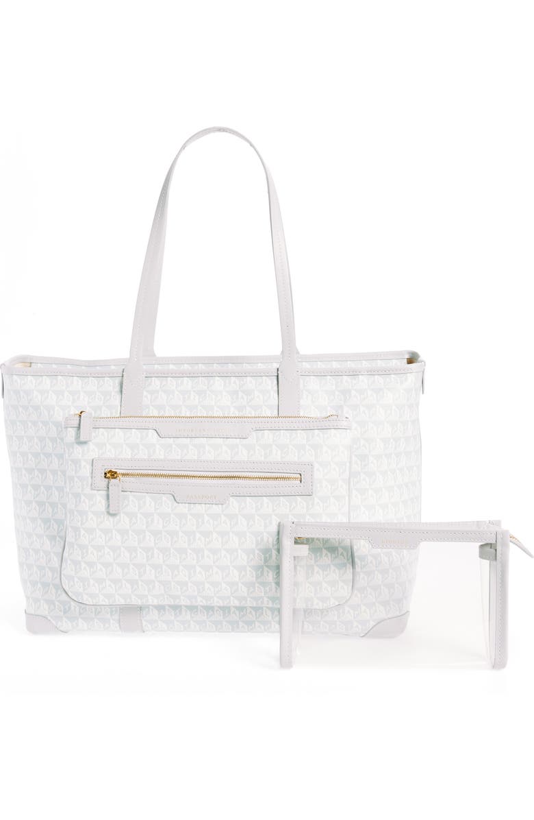 Anya Hindmarch I Am a Plastic Bag Wink In-Flight Tote, Alternate, color,