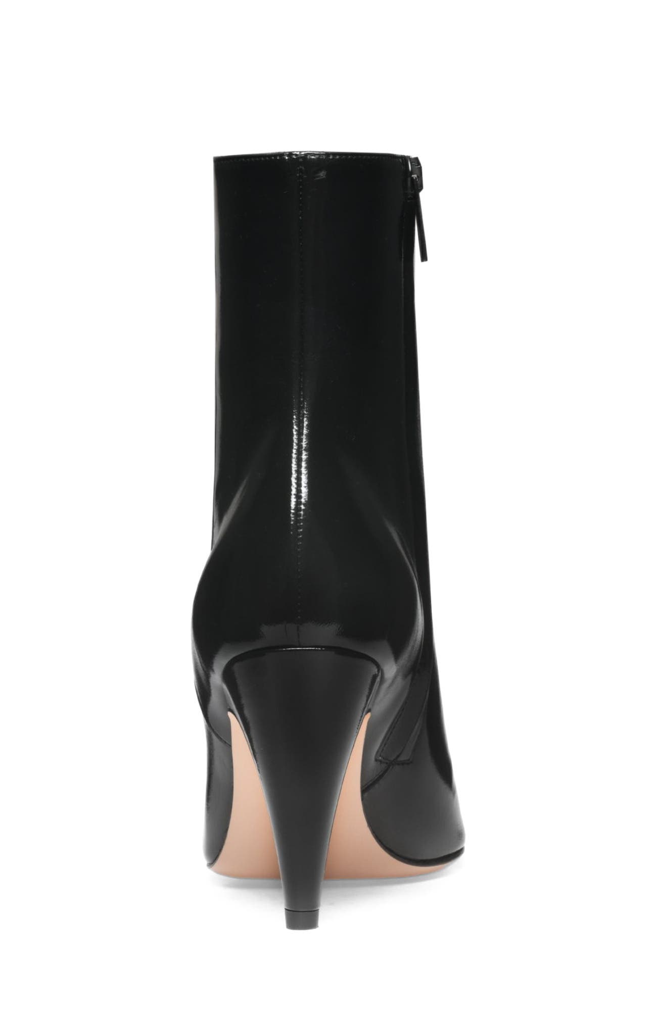 Amelia Bootie, Alternate, color, Black Nappa