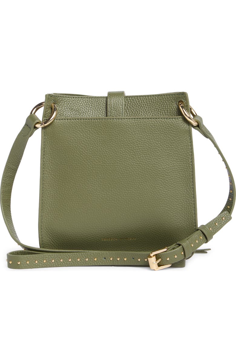 Rebecca Minkoff Megan Mini Studded Leather Crossbody Bag, Alternate, color,