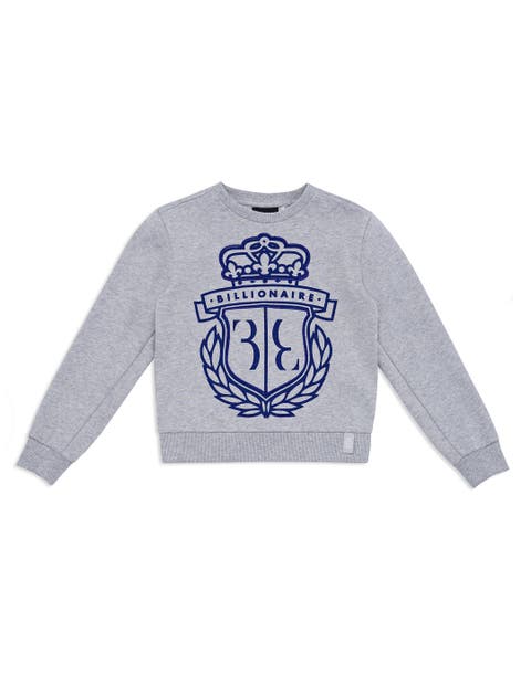 Sweatshirt Ls Crest Boy