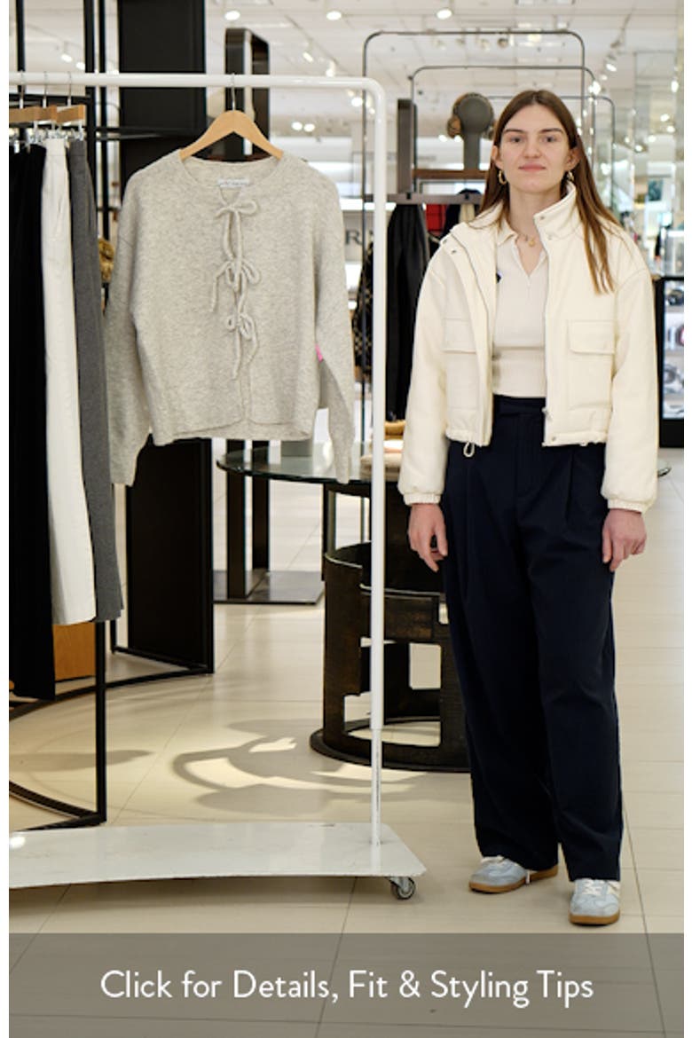 Neri Bow Tie Front Cardigan video