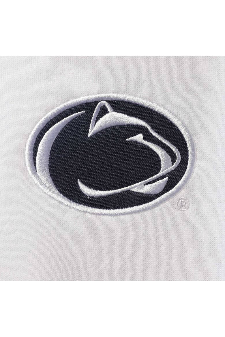 Men's Colosseum White Penn State Nittany Lions Tortugas Logo Quarter-Zip Jacket, Alternate, color, White