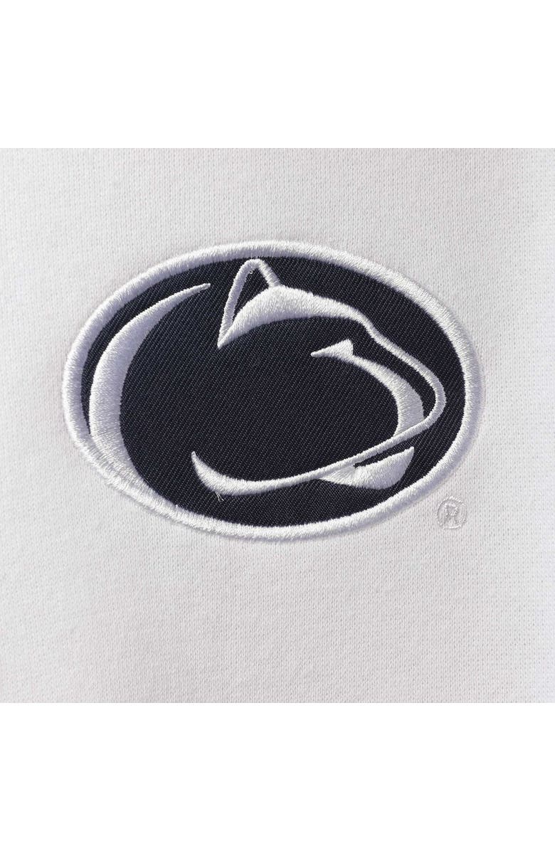 COLOSSEUM Men's Colosseum White Penn State Nittany Lions Tortugas Logo Quarter-Zip Jacket, Alternate, color, White