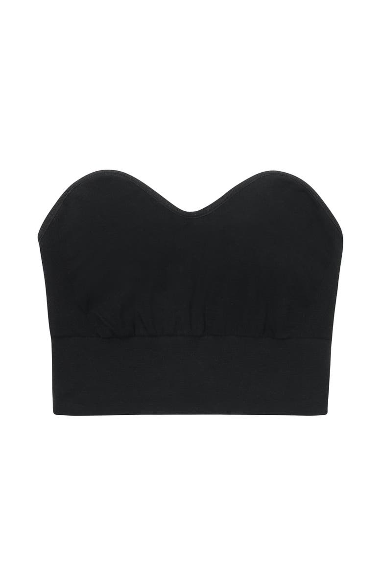 BRABAR Soft Strapless Bra Top, Main, color, Black