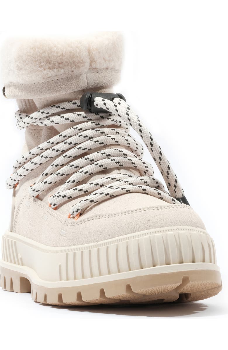Palladium Pallashock Hiver Bootie, Main, color, Almond Milk