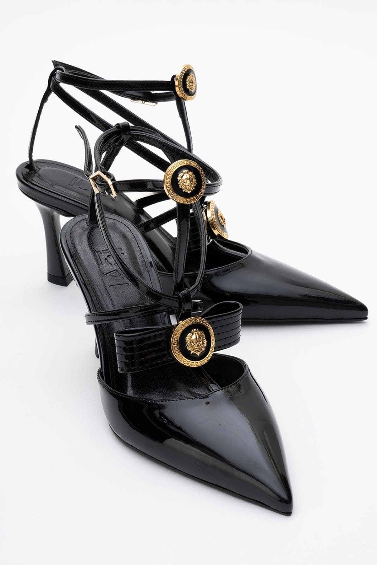 Peal Pointed Toe Pump, Alternate, color, Black Patent