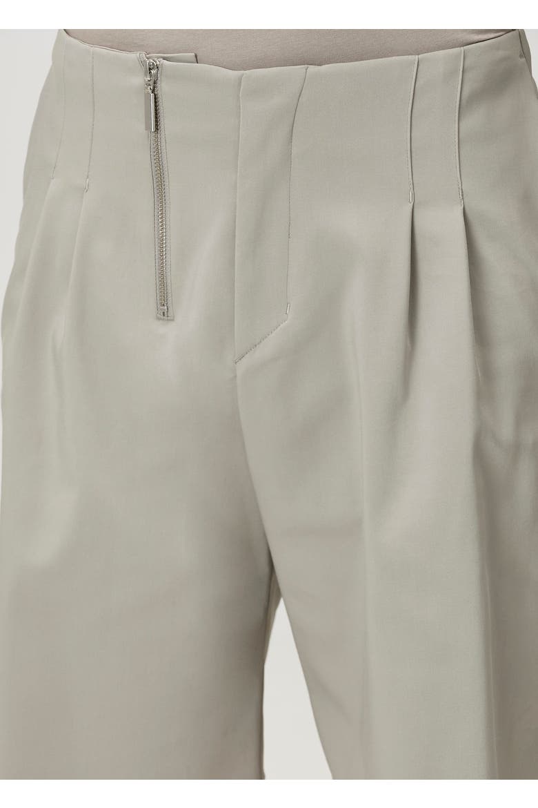 Cotton Woven Short With Zip, Alternate, color, beige