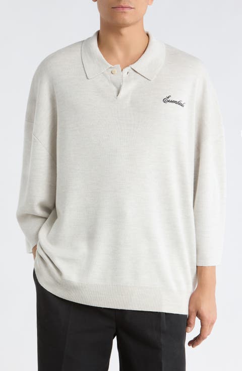 Signature Wool Polo Sweater