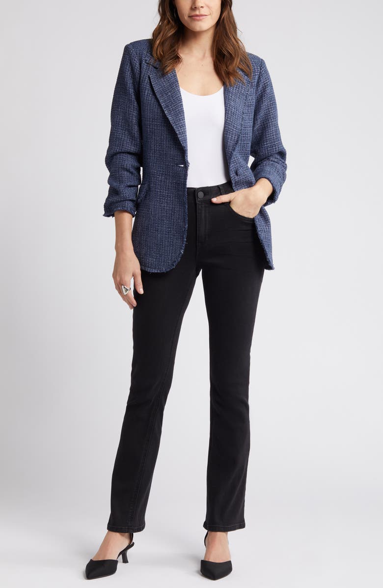 Wit & Wisdom 'Ab'Solution High Waist Itty Bitty Bootcut Jeans, Main, color, 